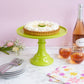 Melamine Cake Stand: Green