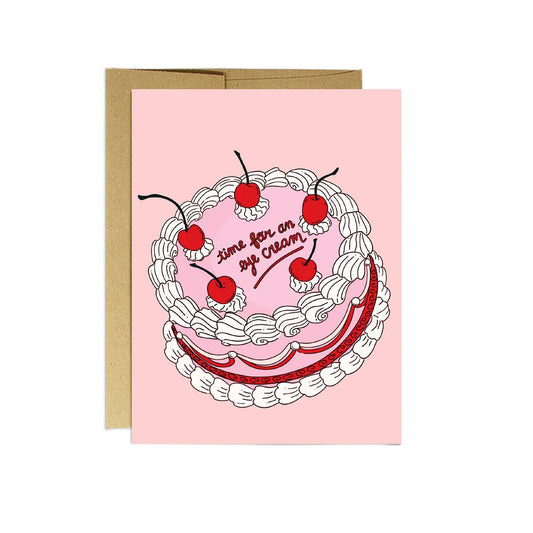 Party Mountain Paper co. - Eye Cream | Birthday Card