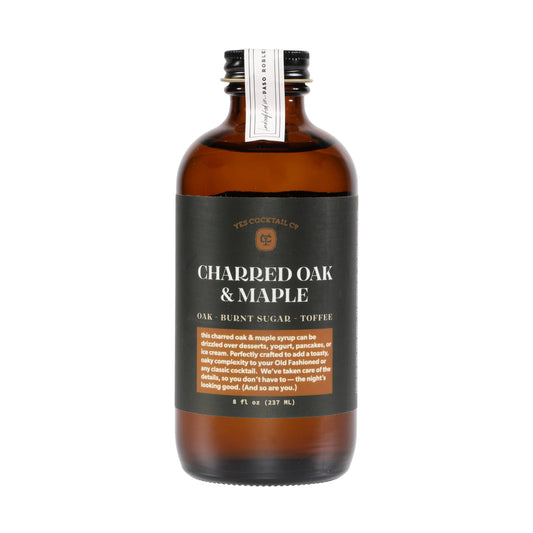 Charred Oak & Maple Syrup  (8 oz)