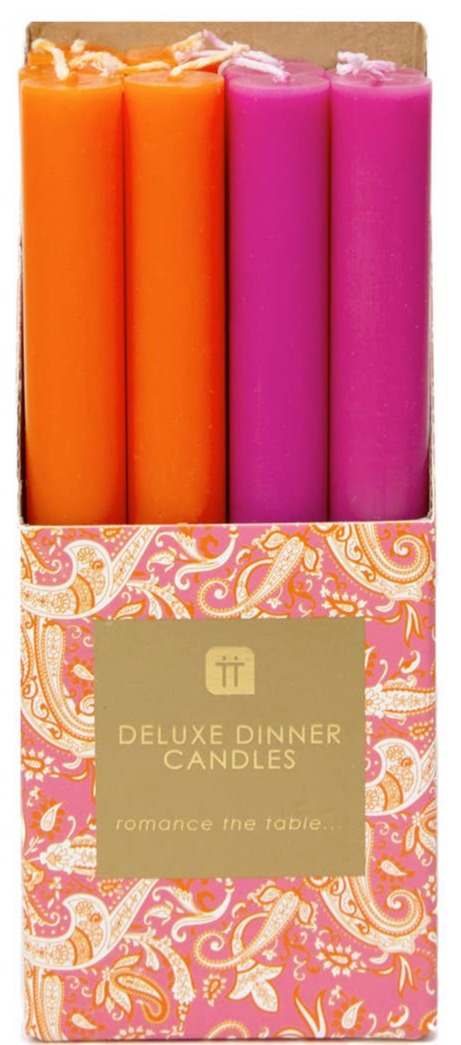 Italian Dinner Candles (Multiple Color Options)