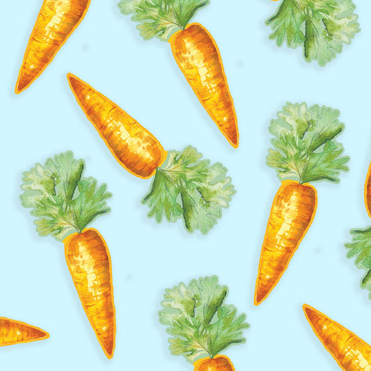 Carrot Party Punchies Die-Cut Confetti