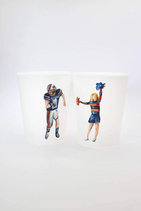 Reusable Party Cups: Auburn Game Day
