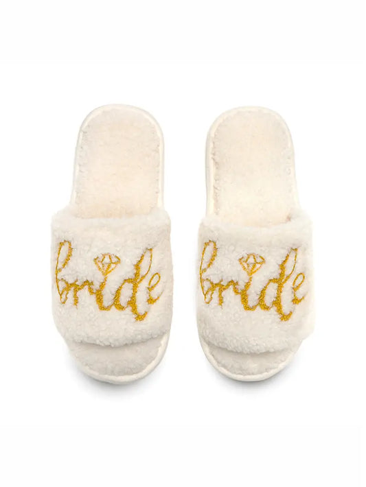 Slide Slippers: Bride