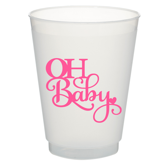 Frost Flex Cups: Oh Baby - Pink