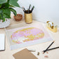 Medium Acrylic Tray: Peach Disco Ball