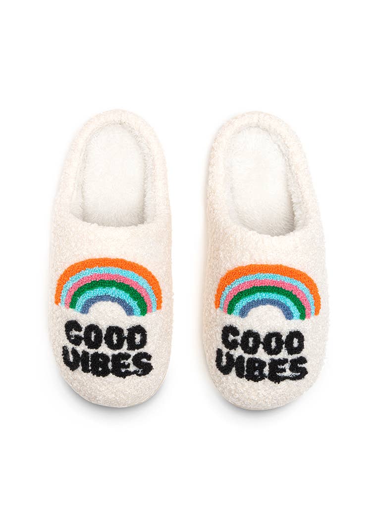 Living Royal Slippers: Good Vibes