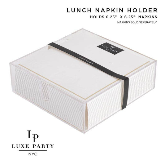 Acrylic Lunch Napkin Holder