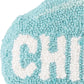 Chill Pill Hook Pillow: Turquoise