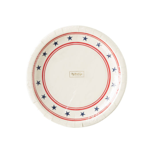 Paper Plates: Stars and Stripes