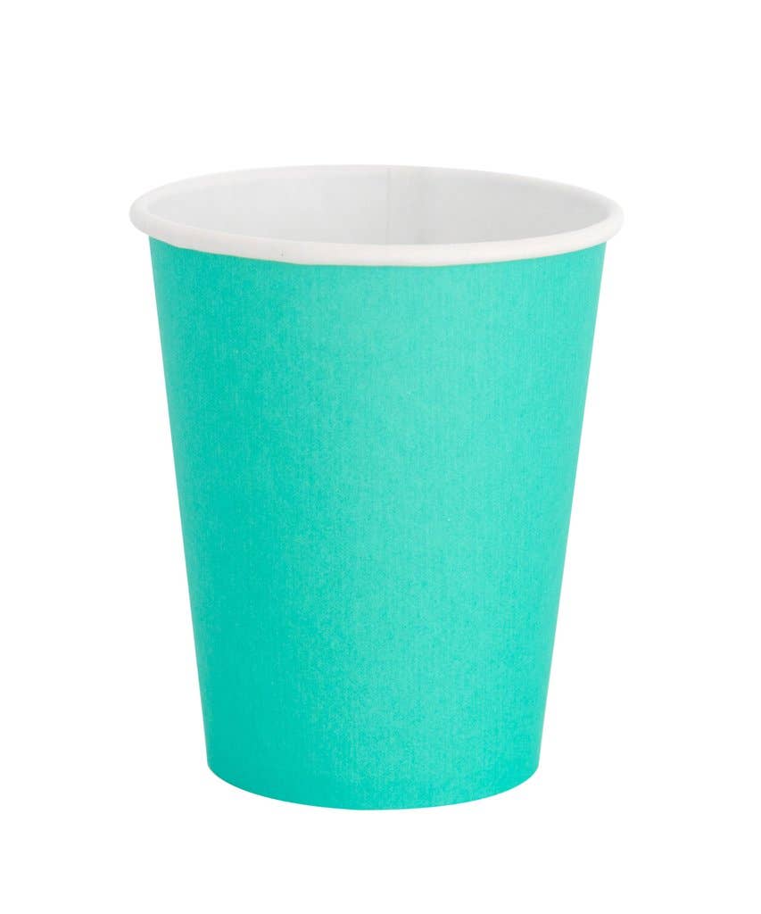 Oh Happy Day Party Shop 8oz Cup: Teal