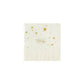 Fringed Cocktail Napkin: Neutral Star