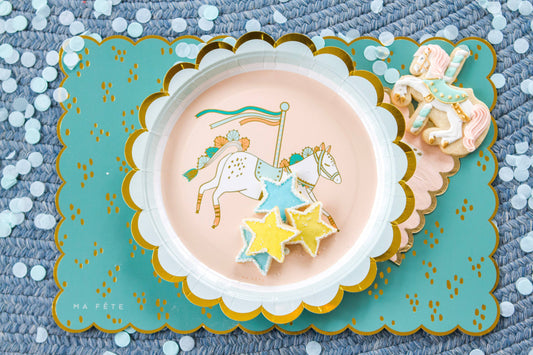 Fun Fair Carousel Platters