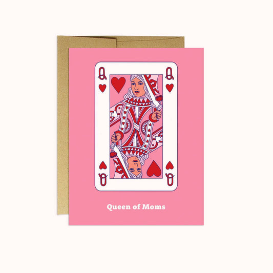 Greeting Card: Queen of Moms Mother's Day