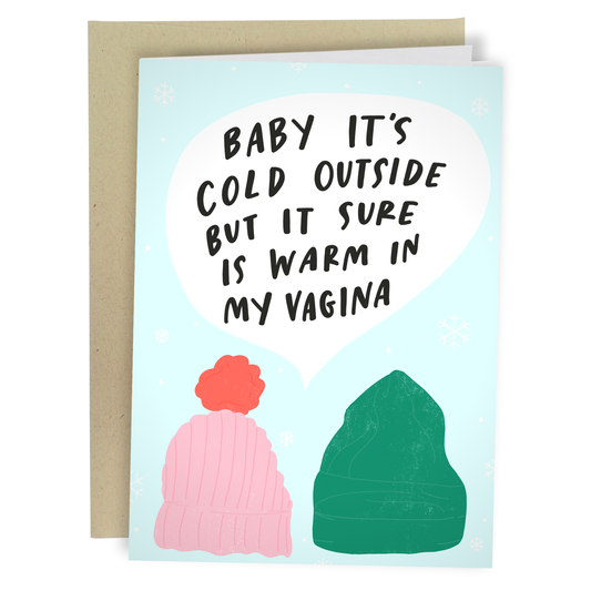 Greeting Card: Warm In My Vagina