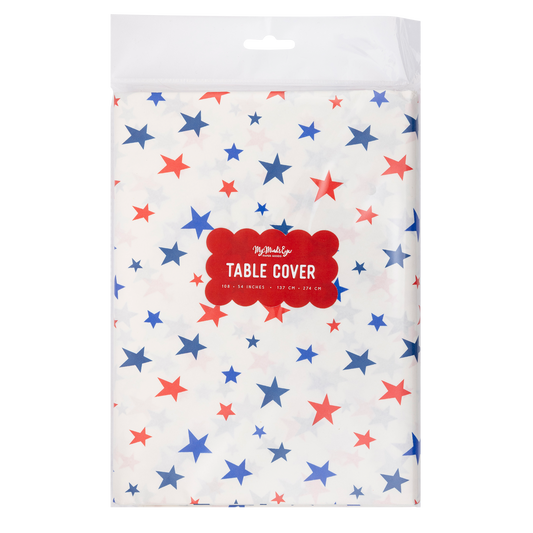 Americana Stars Paper Table Cover