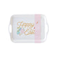 Happy Easter Reusable Bamboo Tray