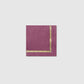 Cocktail Napkins: Plum Purple Brushstroke