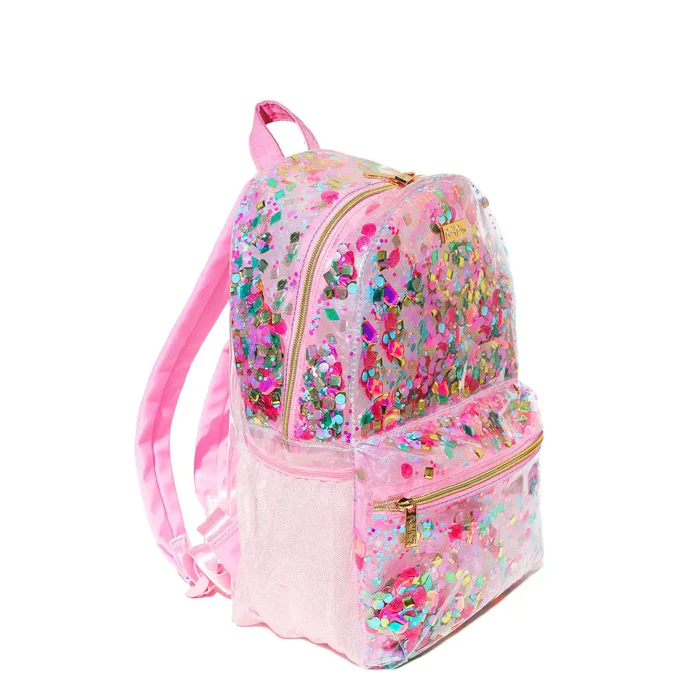 Packed Party Backpack: Think Pink Confetti
