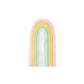 Shaped Napkins: Pastel Rainbow