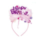 Happy Birthday Tulle Headband