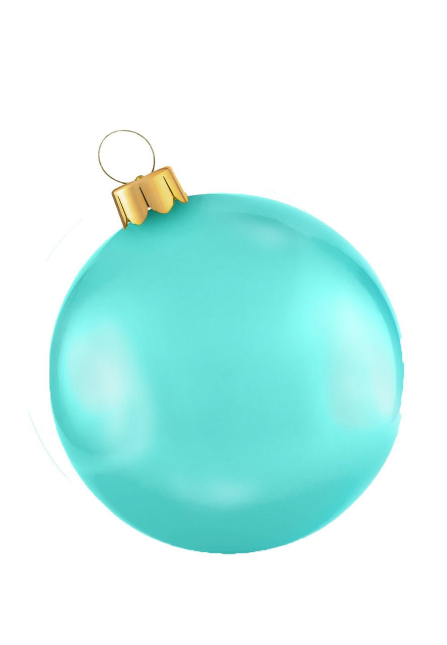 Holiball Inflatable Ornament Classic: Teal (Multiple Sizes)