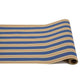 Kraft Navy & Red Awning Stripe Paper Table Runner