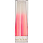 Tapered Candles: Pink Dipped